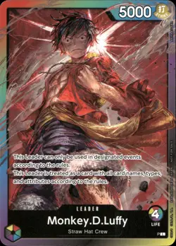 One Piece TCG • Monkey.D.Luffy (V.1) • Promo • ENG/NM - Image 1
