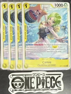 4 x One Piece OP11-102 UC Camie - ENG - Regular - Playset - TCG - NM/M - Image 1