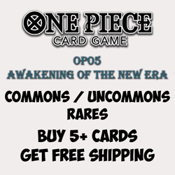 One Piece CCG OP05 Awakening of the New Era Near Mint Singles Choose Your Card - Image 1