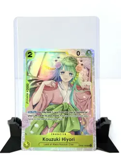 Kouzuki Hiyori OP06-106 SR Wings Of The Captain English One Piece Card Game M/NM - Image 1
