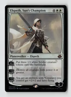 Elspeth, Sun's Champion *FOIL* M Duel Decks: Elspeth vs. Kiora DDO 1 MP - Image 1