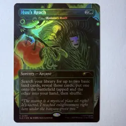 Magic The Gathering Mtg Foil Huu’s Reach Secret Lair Avatar Near Mint Kodama’s - Image 1
