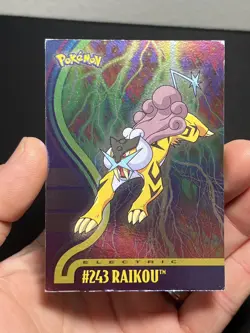 2001 Topps Pokemon Raikou Johto League Champions Foil #243 - Image 1