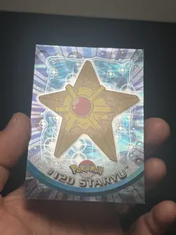Topps Pokemon TV Animation Edition Series 3 Rainbow Holo Foil #120 Staryu - Image 2