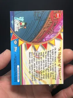 2000 Topps Pokemon TV Series 3 Foil #OR12 Orange Islands "A Shipful of Shivers" - Image 3