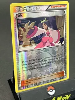 Iris Reverse Foil Pokemon Black & White Plasma Blast #81 - Image 2