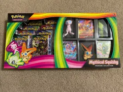 Pokemon TCG: Mythical Squishy Premium Collection Box Factory Sealed 820650809736 - Image 1