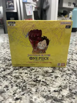 One Piece 500 Years in the Future Booster Box Op-07 Sealed/Mint Unopened - Image 1
