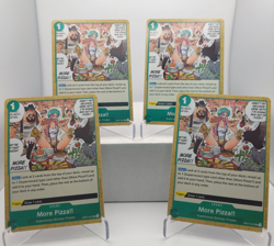 More Pizza!! Playset - OP07-037 x4 - 500 Years in the Future - One Piece TCG - Image 1