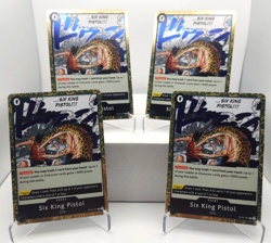 Six King Pistol Playset - OP03-097 x4 - Pillars of Strength - One Piece TCG - Image 1