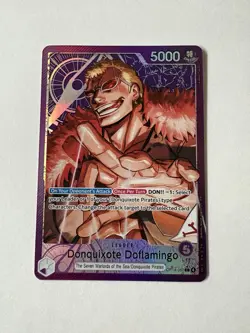 Donquixote Doflamingo - Leader Alt Art - OP14-060 - English - One Piece TCG - Image 1