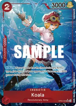 One Piece Foil - Koala (Alternate Art) - OP05 / NM / English - Image 1