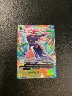 One Piece Jewelry Bonney OP13-108 Alternate Art Foil - Carrying on His Will SR - Image 1