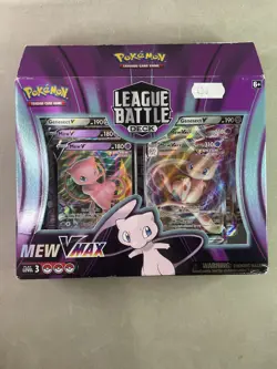 Pokemon TCG: Mew VMAX League Battle Deck (60 cards Ready to Play Deck, 4 Foil... - Image 1