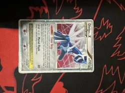 Pokemon Dialga Lv. X Diamond Pearl Black Star Promo DP17 Card LP Holo 2008 - Image 1