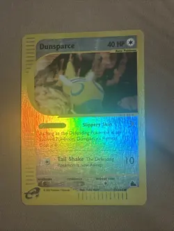 Pokemon TCG Skyridge Dunsparce Reverse Holo Card 53/144 English Edition - Image 1