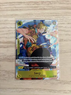 Sanji ST29-004 SR Alt Art AA English One Piece TCG Card Game - Image 1