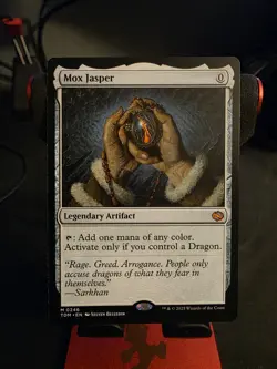 Mox Jasper Tarkir: Dragonstorm MTG Card Fresh NM Condition - Image 1