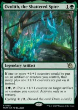 Ozolith, the Shattered Spire March of the Machine (MOM) 198 MTG Regular - Image 1
