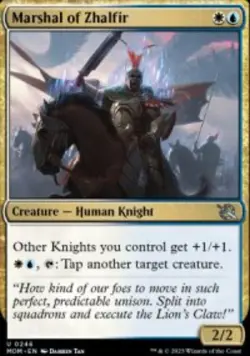 Marshal of Zhalfir March of the Machine (MOM) 246 MTG Foil - Image 1