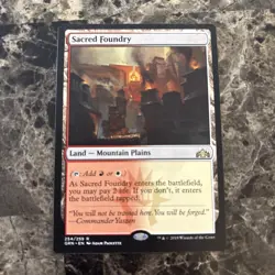 Sacred Foundry R Guilds of Ravnica 254 NM - Image 1