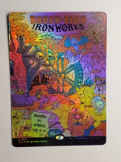 Krark-Clan Ironworks FOIL - Secret Lair Encyclopedia of Magic MTG NM - Image 1
