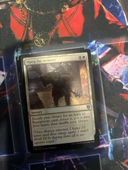 Open the Armory Commander Legends Foil - Image 1