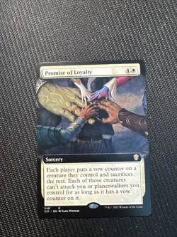 Promise of Loyalty (Extended Art) Commander 2021 Regular - Image 1