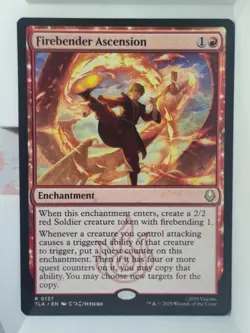 Firebender Ascension 137 R Avatar: The Last Airbender - Image 1