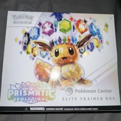 Pokemon Center Prismatic Evolutions ETB Elite Trainer Box - Brand New And Sealed - Image 1