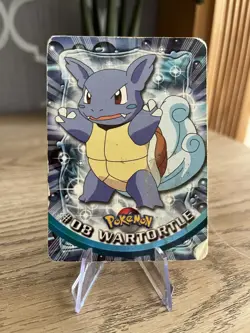 Wartortle Pokemon Topps #08 HP - Image 1