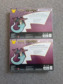 2x Pokemon TCG Celebrations 25th - Dragapult Prime Box - Factory Sealed - Cheap - Image 2