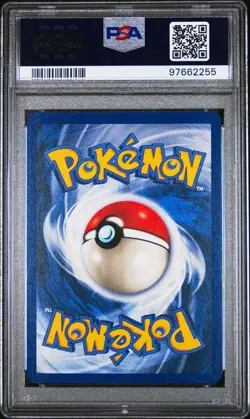 1999 POKEMON FOSSIL GRIMER 48/62 1ST EDITION PSA 8 - Image 2