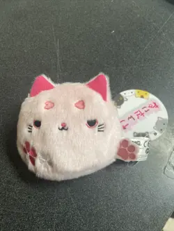 Neko Dango Sakura Import Plush Cat Kitten, Maro, To Hold And Cherish. - Image 1