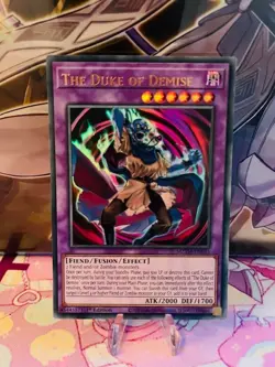 Yu-Gi-Oh! MZTM-EN033 The Duke of Demise Ultra Rare Englisch TCG Anime - Image 1