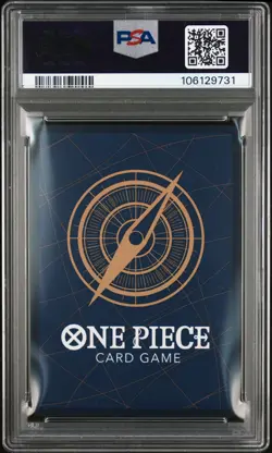 Monkey D. Luffy ONE PIECE 2024 OP07-109 V Jump October Japanese PSA 10 Gem Mint - Image 2