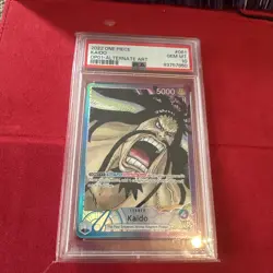 Kaido Alt Art Leader OP01-061 Romance Dawn Pre-Errata Wave1 Mint PSA 10 - Image 2