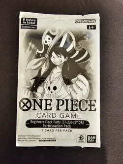 SEALED Beginners Deck Party [ST-23 ~ ST-28] Participation Pack - One Piece TCG - Image 1