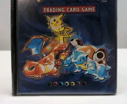 1999 Pokemon Original Trading Card Album Folder Binder Vintage WOTC Used - Image 3