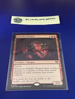 Balefire Dragon M #0207 CMM Commander Masters (NON-Foil) - Magic MTG Card - Image 1