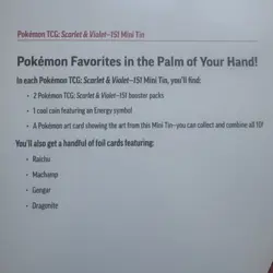 *SEALED* Pokemon Scarlet & Violet 151 (4 Mini Tins + 4 Promo Cards Bundle) - Image 3