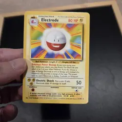 Pokemon Card - UK 4th Print 1999-2000 Electrode BASE Set 21/102 - Excellent - Image 3