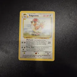 Pokemon Card - UK 4th Print 1999-2000 Pidgeot BASE Set 22/102 - NM - Image 2