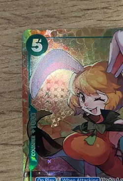 One Piece Carrot SR OP08-023 Parallel Card Game Two Legends, Near Mint Condition - Image 4