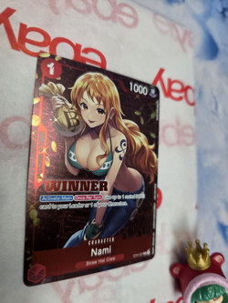 Nami ST01-007 C WINNER Tournament VOL 3 One Piece Card Game ENGLISH - Image 2