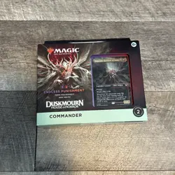 MTG Duskmourn: House of Horror - Endless Punishment Commander Deck *New/Sealed* - Image 1