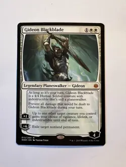 Gideon Blackblade - MTG War of the Spark - NM - Image 1