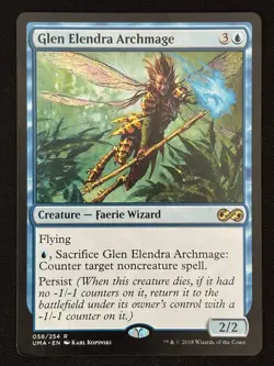 1x MTG Glen Elendra Archmage - Ultimate Masters (UMA) #58 - Magic the Gathering - Image 1