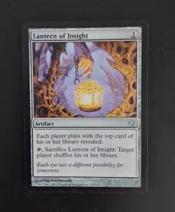 Magic the Gathering MTG Lantern of Insight Fifth Dawn Lightly Played - Image 1