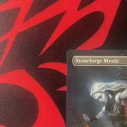 Magic The Gathering Stoneforge Mystic Double Masters 337 Borderless - Image 2